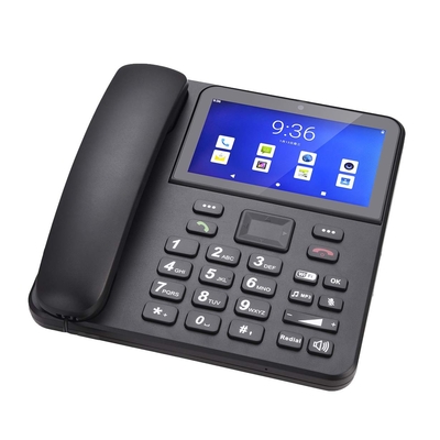 5 Inch Smart 4G Fixed Wireless Phone , 4G LTE Android Fixed Wireless Desktop Phone