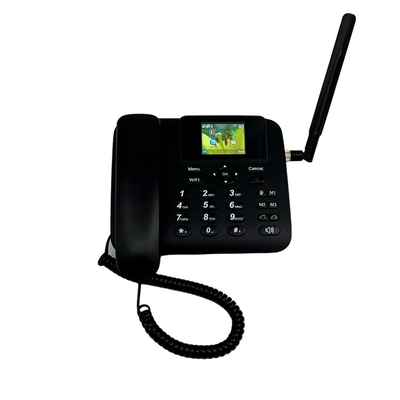 Bluetooth 4.0 LTE Fixed Wireless Phone , SIM Based Landline Phone With WIFI Hotspot