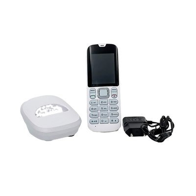 White 4G DECT Phone With Bluetooth 4.0 Volte Call 1000mAh Battery