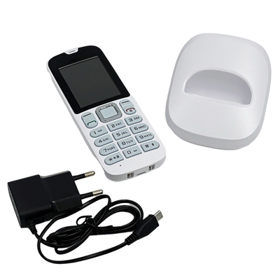 2.4 Inch Display DECT Cordless Phone , LTE DECT Wireless Phone