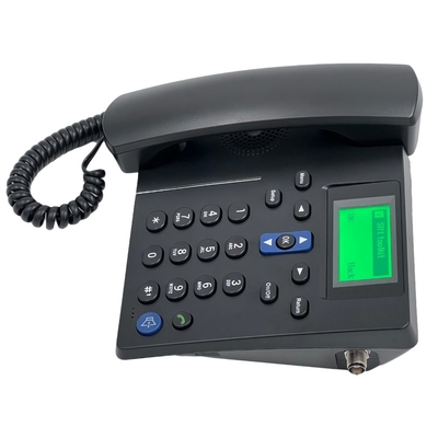 FCC GSM Wireless Desktop Phone , Landline Phone With GSM SIM Card Slot