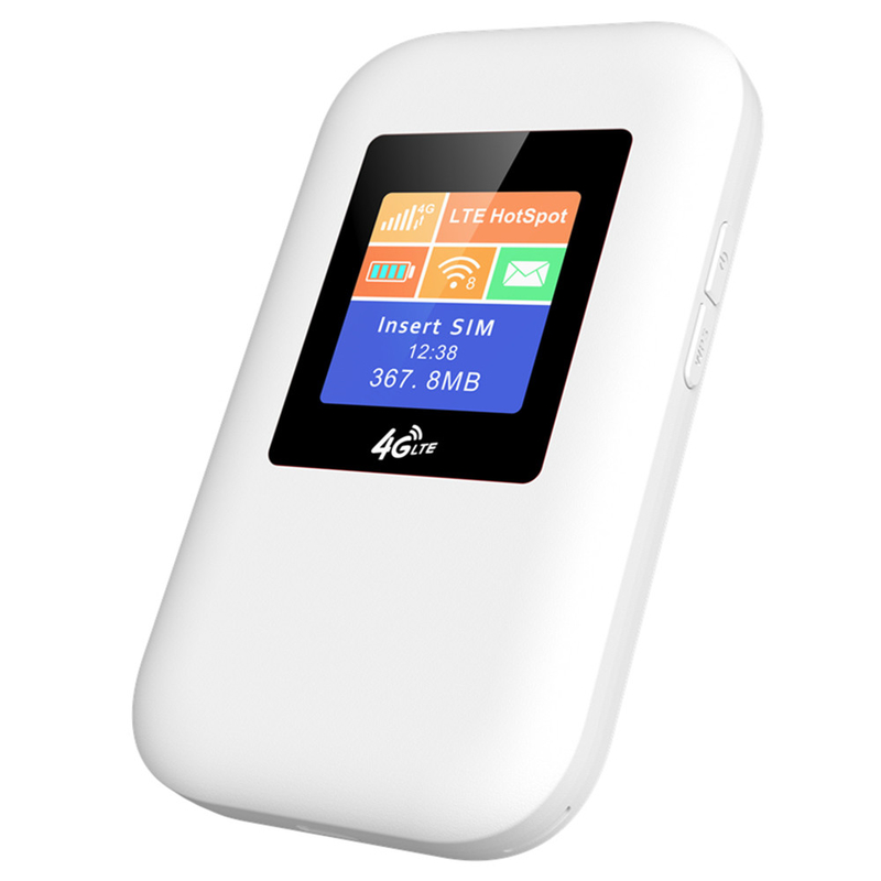 2.2 Inch Display Portable Mobile WIFI Router 4G MIFI With Sim Card 300Mbps