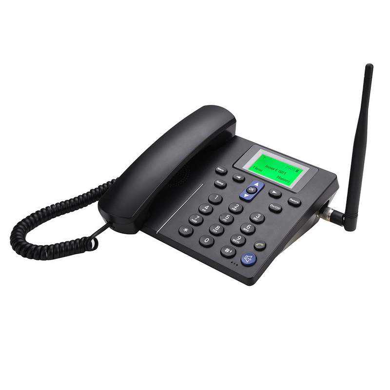 2G Wireless Dual SIM GSM Landline Phone Caller ID Hand Free