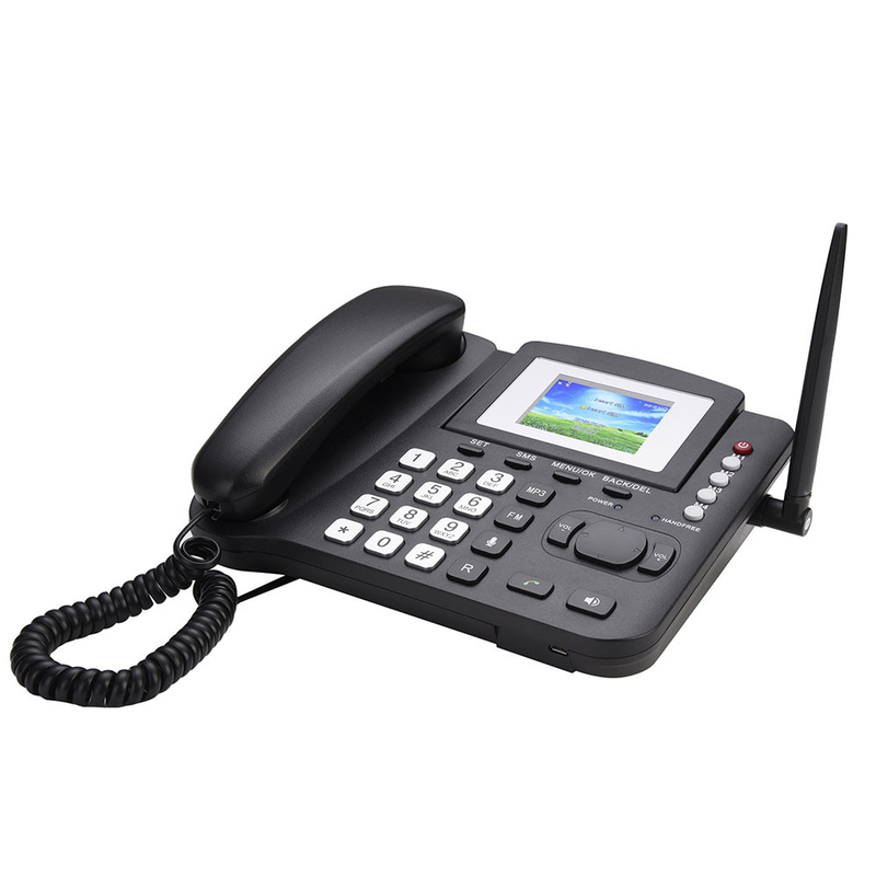 Caller ID GSM SIM Card Based Landline Phone Multi Language