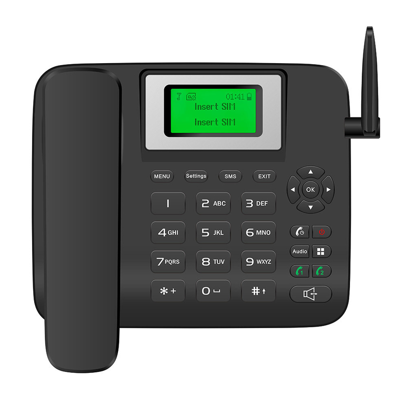 LTE WCDMA GSM SIM Based Landline Phone With WIFI Hotspot Volte Call