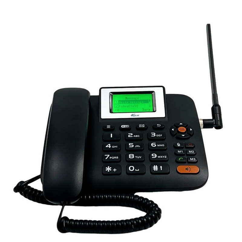 FWP Home Office Wireless Phone , Desktop Phone With SIM Card And WIFI Hotspot