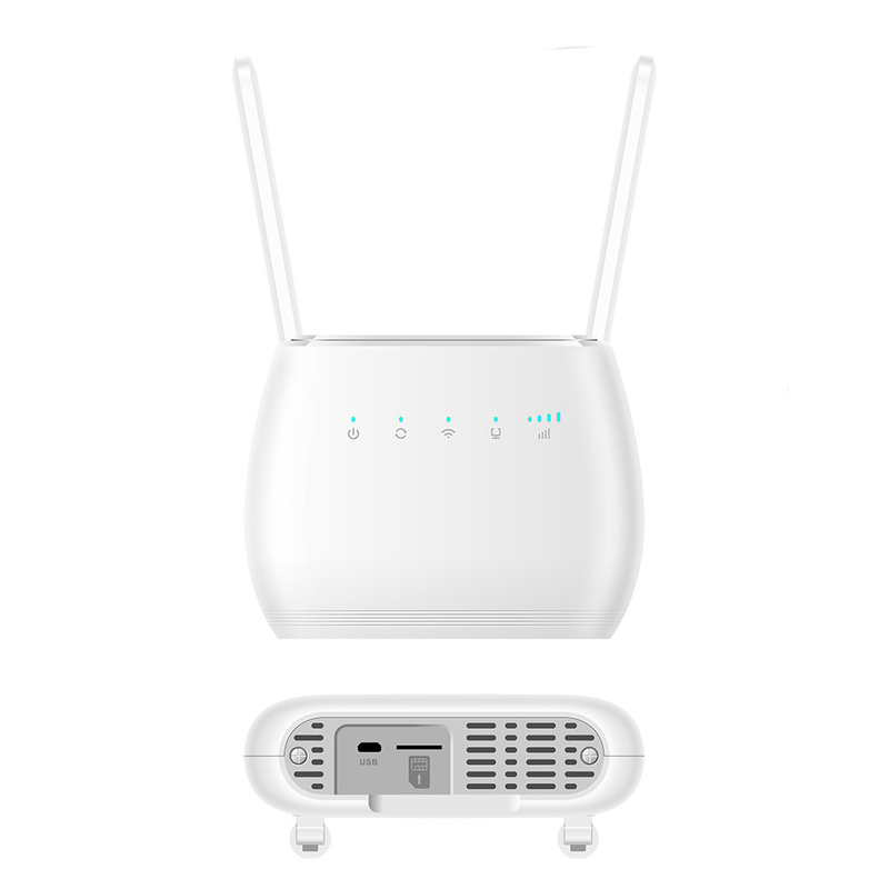 High Speed 4G WIFI LTE Router , 4G LTE Modem Router With SIM Card Slot