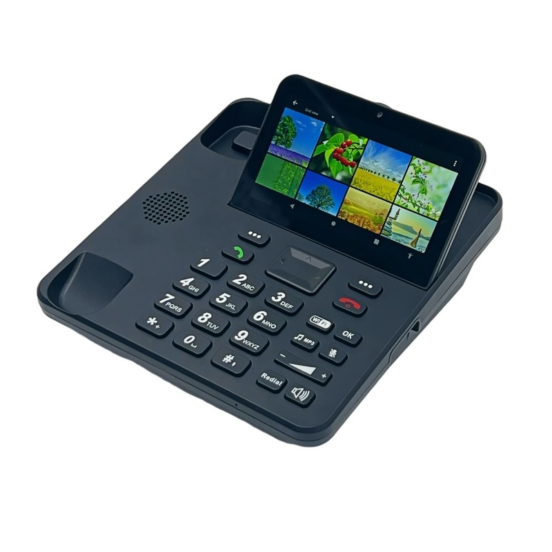 HD Sounds Smart Wireless Landline Phone 5" 720x1280 IPS Display