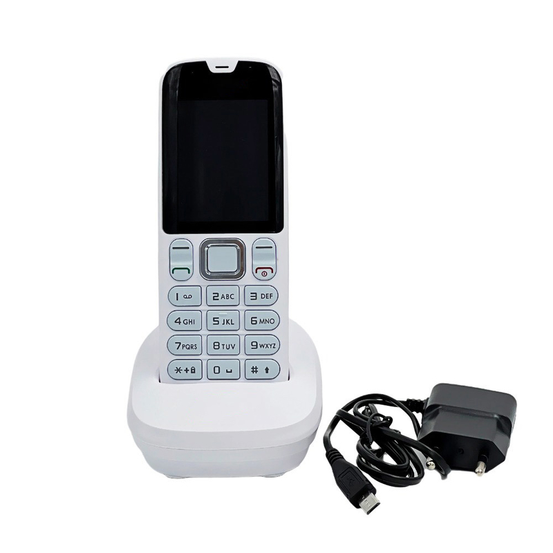 Bluetooth 4.0 DECT Cordless Phone 4G LTE Bands 2.4 Inch Display