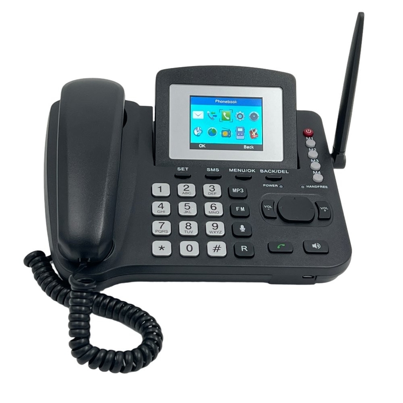 MTK Chipset GSM Desk Telephone Landline FWP with Dual Sim Card